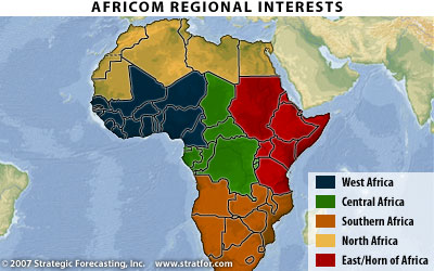 AFRICOM Map
